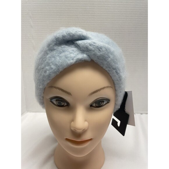 Sonoma  Women's Twisted Ice Blue Soft  Warm Brushed Knit Headband New - Picture 1 of 5